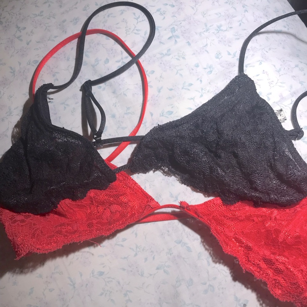 Free people lace bralette small